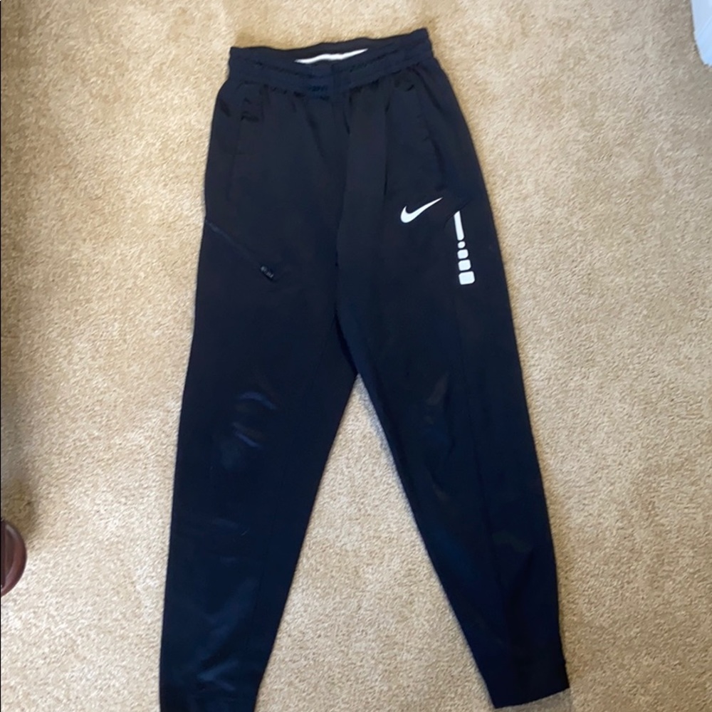 Black dri-fit Nike jogger